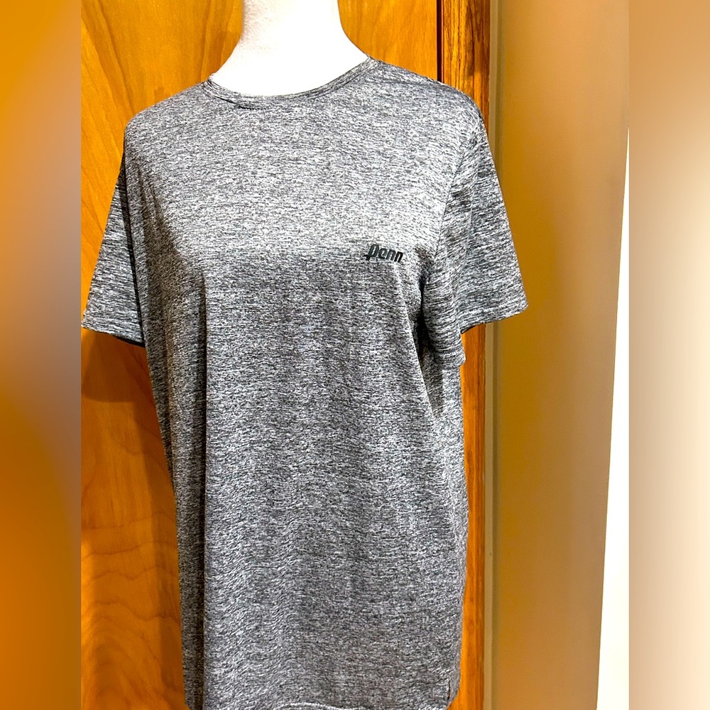 Mens Gray Short Sleeve Tee